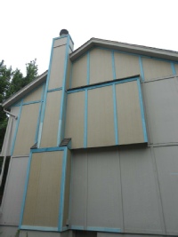 New Siding in place